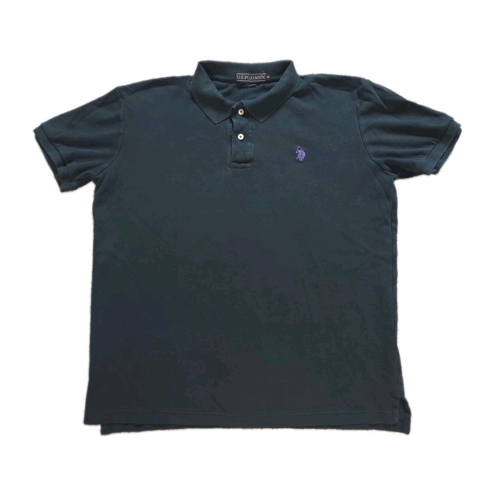 US Polo Assassin Classic Fit Shirt Men Size Medium Black